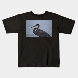 Great Blue Heron 21 Kids T-Shirt